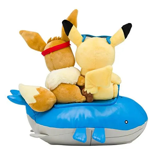 Pocket Monsters - Pikachu - Eievui - Whaloh - Pokécen Plushㅤ – Pokémon Center – ActionFigureBrasil