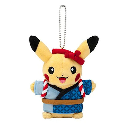 Pocket Monsters - Pikachu - Minna Atsumare! Pika Matsuri - Plush Mascot - O-matsuri ver.ㅤ – Pokémon Center – ActionFigureBrasil