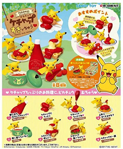 Pocket Monsters - Pikachu - Pikachu Loves Ketchup - 2 - Zzz... (Re-Ment)ㅤ – Re-Ment – ActionFigureBrasil