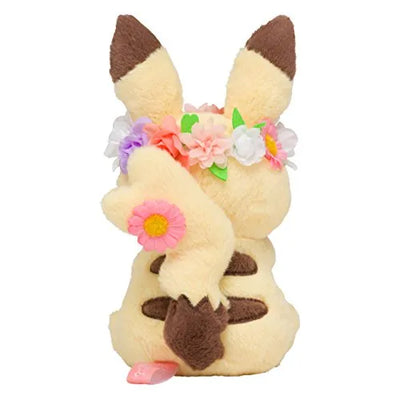 Pocket Monsters - Pikachu - Pokemon Center - Pikachu & Eevees Easter - Plushㅤ – Pokémon Center – ActionFigureBrasil — ângulo diferente