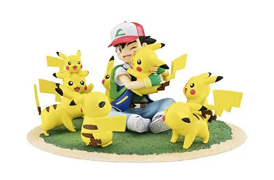 Pocket Monsters - Pikachu - Satoshi - G.E.M. - Pikachu ga Ippai Ver. (MegaHouse)ㅤ – MegaHouse – ActionFigureBrasil — ambientada