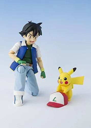 Pocket Monsters - Pikachu - Satoshi - S.H.Figuartsㅤ – Bandai – ActionFigureBrasil
