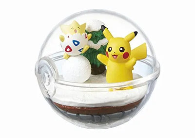 Pocket Monsters - Pikachu - Togepii - Candy Toy - Pocket Monsters Terrarium Collection 2 - 1 (Re-Ment)ㅤ – Re-Ment – ActionFigureBrasil — ambientada