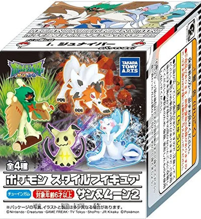 Pocket Monsters Sun & Moon - Junaiper - Candy Toy - Pokémon Style Figure - Pokémon Style Figure Sun & Moon 2 (Takara Tomy A.R.T.S)ㅤ – Takara Tomy Arts – ActionFigureBrasil
