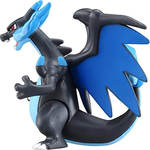 Pocket Monsters Sun & Moon - Lizardon - Monster Collection - Moncolle Ex - ESP_08 - Mega Lizardon X (Takara Tomy)ㅤ – Takara Tomy – ActionFigureBrasil