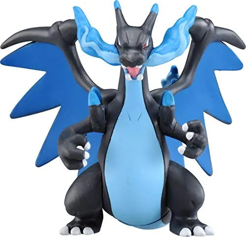 Pocket Monsters Sun & Moon - Lizardon - Monster Collection - Moncolle Ex - ESP_08 - Mega Lizardon X (Takara Tomy)ㅤ – Takara Tomy – ActionFigureBrasil