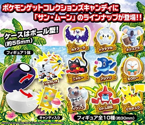Pocket Monsters Sun & Moon - Nekkoara - Candy Toy - Pokémon Get Collections Candy - Pokémon Get Collections Candy Sun & Moon (Takara Tomy A.R.T.S)ㅤ – Takara Tomy Arts – ActionFigureBrasil