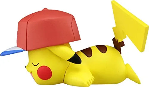 Pocket Monsters Sun & Moon - Pikachu - Moncolle Ex S - Monster Collection - EMC_25 - Satoshi's Pikachu (Alola Cap) (Takara Tomy)ㅤ – Takara Tomy – ActionFigureBrasil