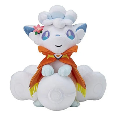 Pocket Monsters Sun & Moon - Rokon - Pokécen Plush - Alola Form, Snow Festivalㅤ – Pokémon Center – ActionFigureBrasil