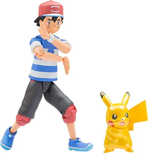 Pocket Monsters Sun & Moon - Satoshi - Moncolle Ex - Monster Collection - Z Move ver. (Takara Tomy)ㅤ – Takara Tomy – ActionFigureBrasil