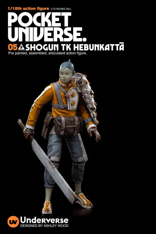 POCKET UNIVERSE 1/18 SHOGUN TK HEBUNKATTAㅤ – Underverse – ActionFigureBrasil