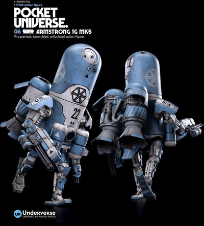 POCKET UNIVERSE - WWR - 1/18 - ARMSRTONG 1G MK5 - MEDITERRANEANN GUARDA (Underverse)ㅤ – Underverse – ActionFigureBrasil — detalhe do produto