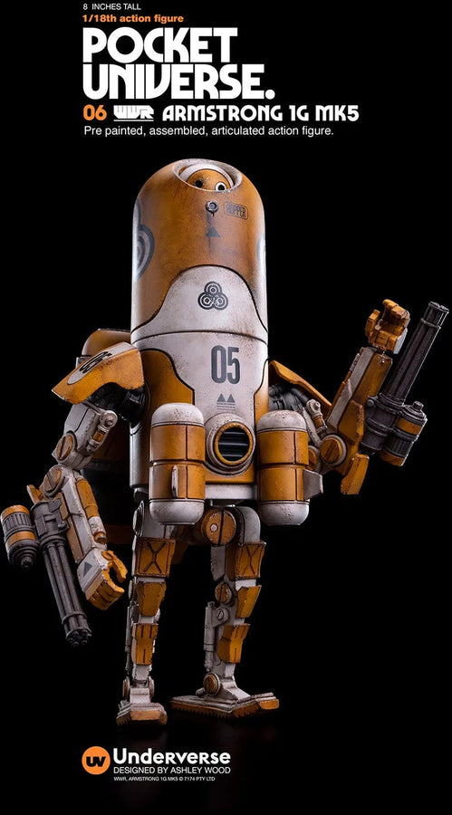 POCKET UNIVERSE - WWR - 1/18 - ARMSRTONG 1G MK5 - NORTH MOLE FRM MILITIA (Underverse)ㅤ – Underverse – ActionFigureBrasil