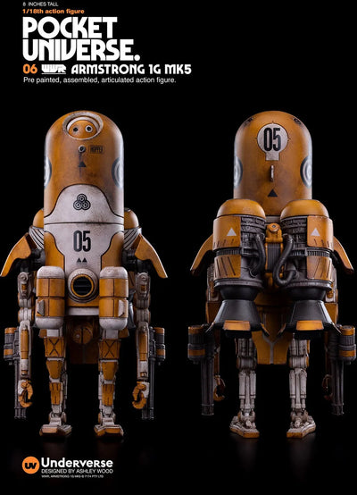 POCKET UNIVERSE - WWR - 1/18 - ARMSRTONG 1G MK5 - NORTH MOLE FRM MILITIA (Underverse)ㅤ – Underverse – ActionFigureBrasil — detalhe do produto