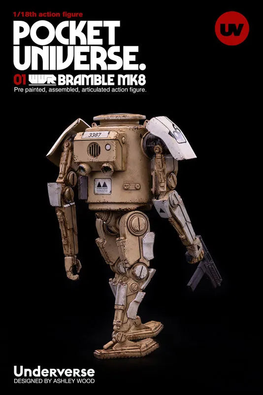 POCKET UNIVERSE WWR 1/18 BRAMBLE MK8 Sand colorㅤ – Underverse – ActionFigureBrasil