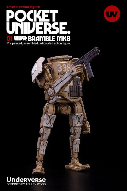 POCKET UNIVERSE WWR 1/18 BRAMBLE MK8 Sand colorㅤ – Underverse – ActionFigureBrasil