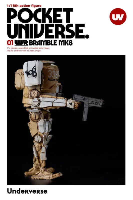 POCKET UNIVERSE WWR 1/18 BRAMBLE MK8 Sand colorㅤ – Underverse – ActionFigureBrasil