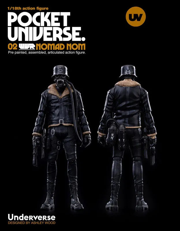 POCKET UNIVERSE WWR 1/18 NOMAD DRITTE DISCIPLE NOMㅤ – Underverse – ActionFigureBrasil