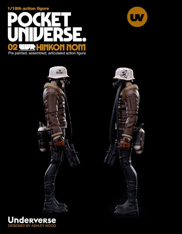 POCKET UNIVERSE WWR 1/18 TRACKER NOM HINKONㅤ – Underverse – ActionFigureBrasil