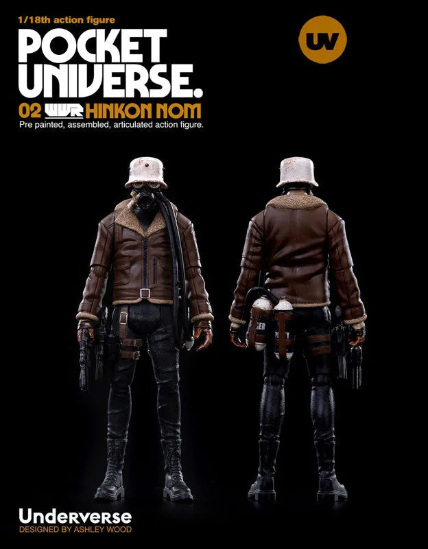 POCKET UNIVERSE WWR 1/18 TRACKER NOM HINKONㅤ – Underverse – ActionFigureBrasil