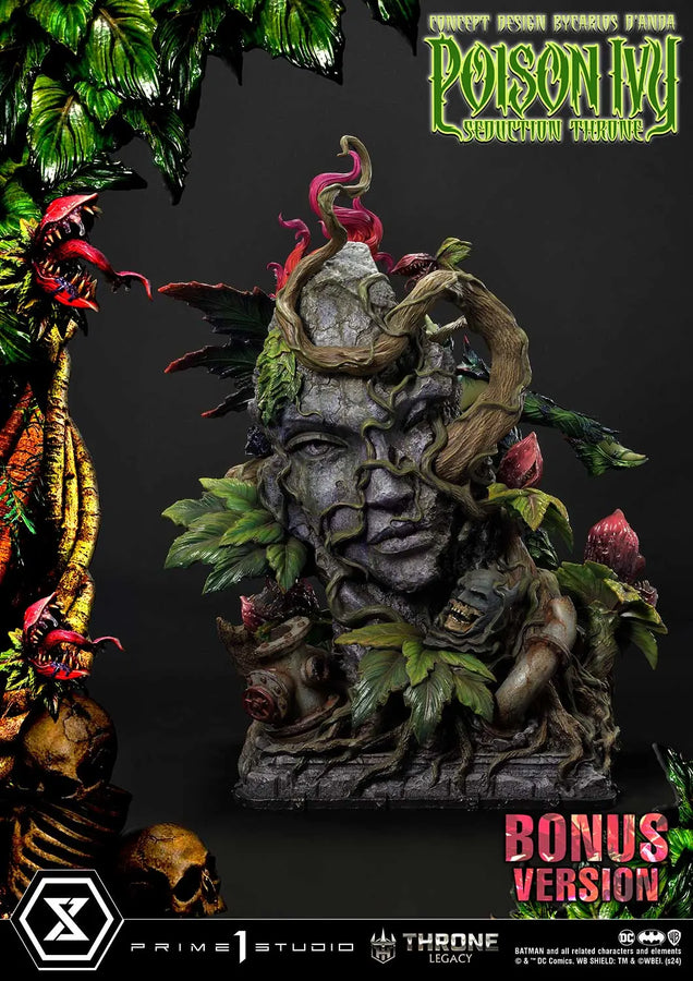 Poison Ivy Seduction Throne (Deluxe Bonus Version) Batman (Comics) – Prime1Studio – ActionFigure Brasil