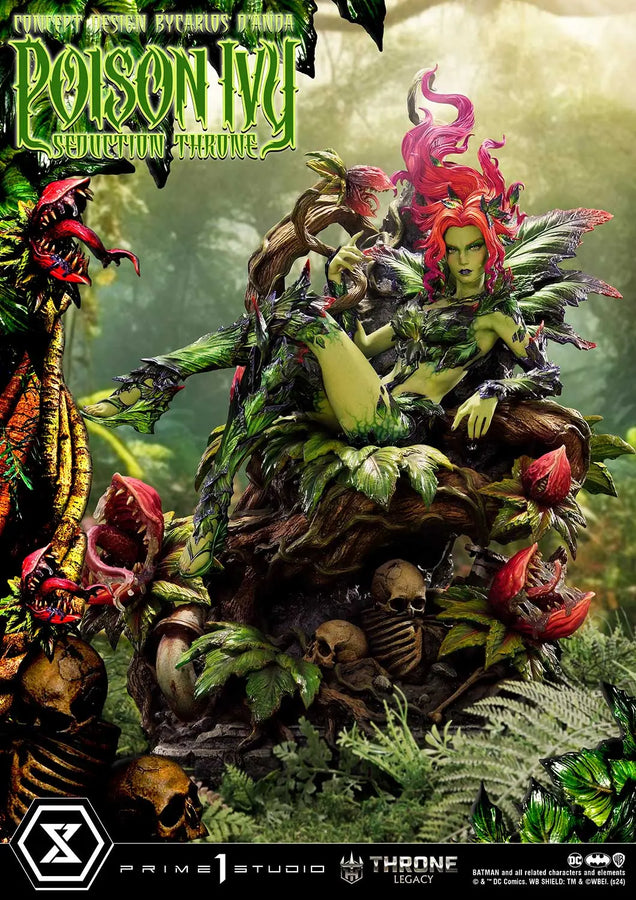 Poison Ivy Seduction Throne (Deluxe Bonus Version) Batman (Comics) – Prime1Studio – ActionFigure Brasil