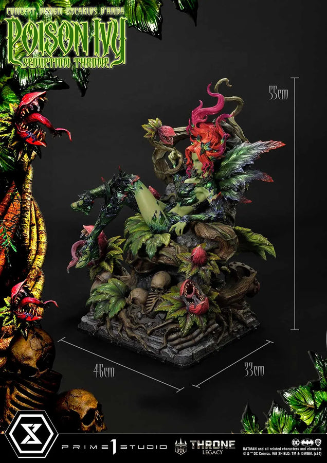 Poison Ivy Seduction Throne (Deluxe Bonus Version) Batman (Comics) – Prime1Studio – ActionFigure Brasil