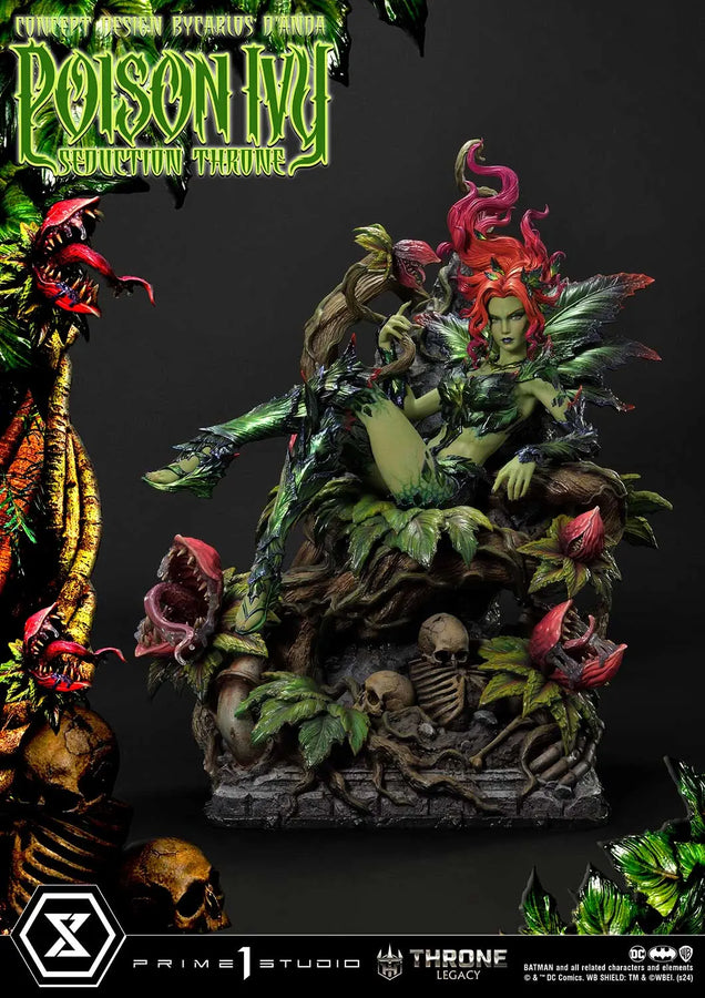 Poison Ivy Seduction Throne (Deluxe Bonus Version) Batman (Comics) – Prime1Studio – ActionFigure Brasil