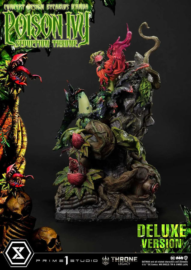Poison Ivy Seduction Throne (Deluxe Bonus Version) Batman (Comics) – Prime1Studio – ActionFigure Brasil