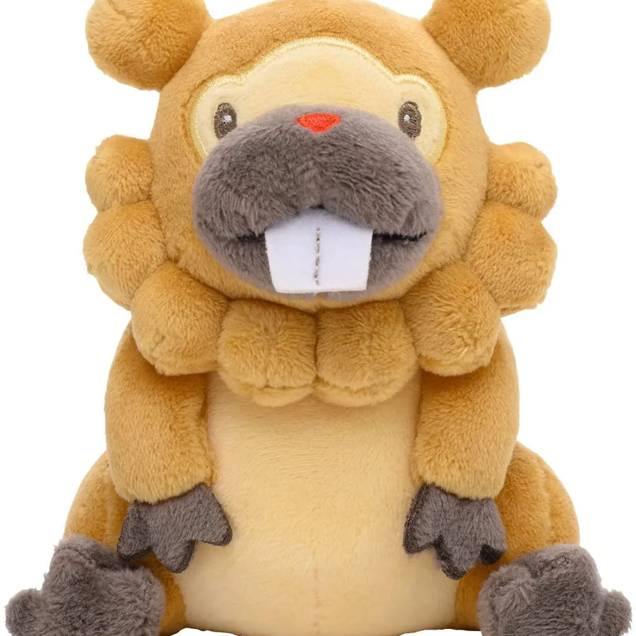 Pokemon - Bidoof - Pokemon Fit Plushie (Pokemon Center)ㅤ – Pokémon Center – ActionFigureBrasil