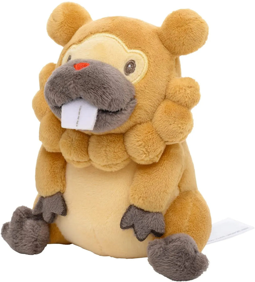 Pokemon - Bidoof - Pokemon Fit Plushie (Pokemon Center)ㅤ – Pokémon Center – ActionFigureBrasil