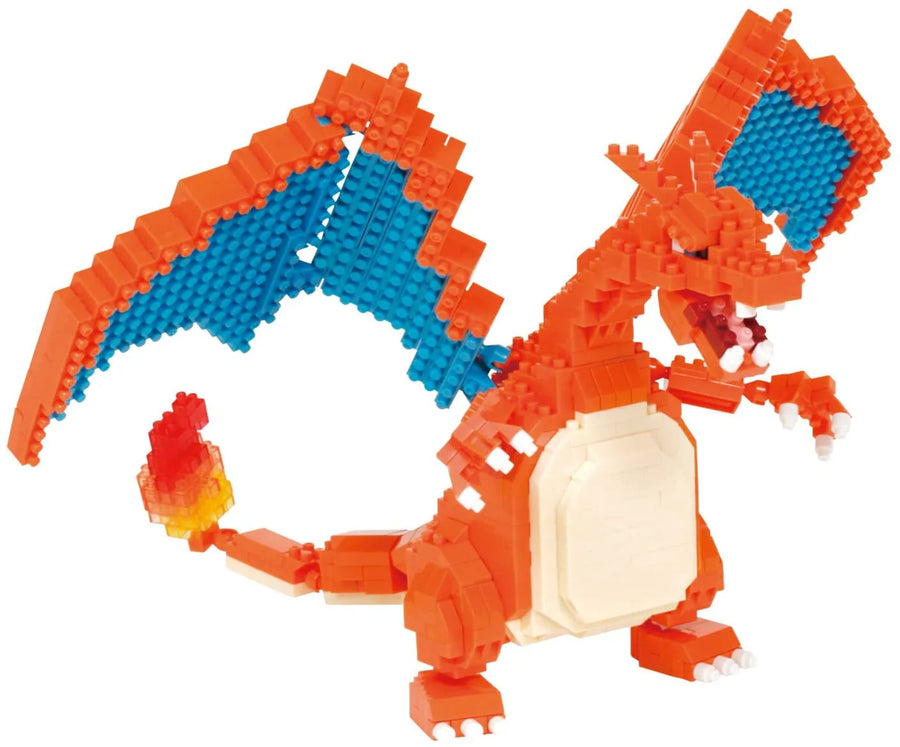 Pokemon - Charizard Nanoblock DX (Nanoblock)ㅤ – 4972825223062 – ActionFigureBrasil