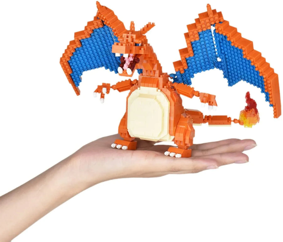 Pokemon - Charizard Nanoblock DX (Nanoblock)ㅤ – 4972825223062 – ActionFigureBrasil