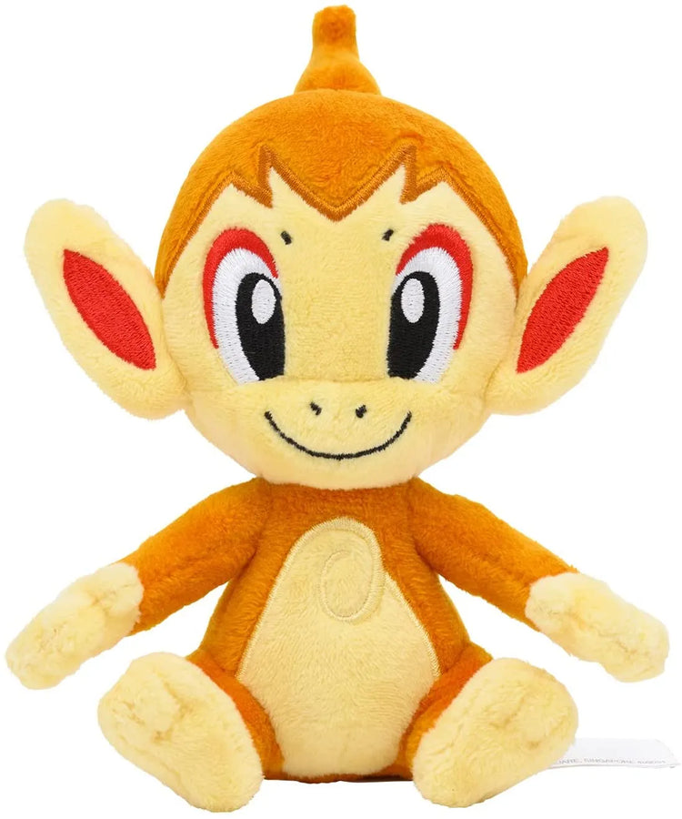 Pokemon - Chimchar - Pokemon Fit Plushei (Pokemon Center)ㅤ – Pokémon Center – ActionFigureBrasil