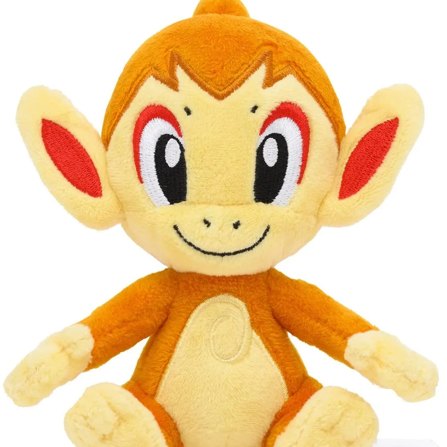 Pokemon - Chimchar - Pokemon Fit Plushei (Pokemon Center)ㅤ – Pokémon Center – ActionFigureBrasil