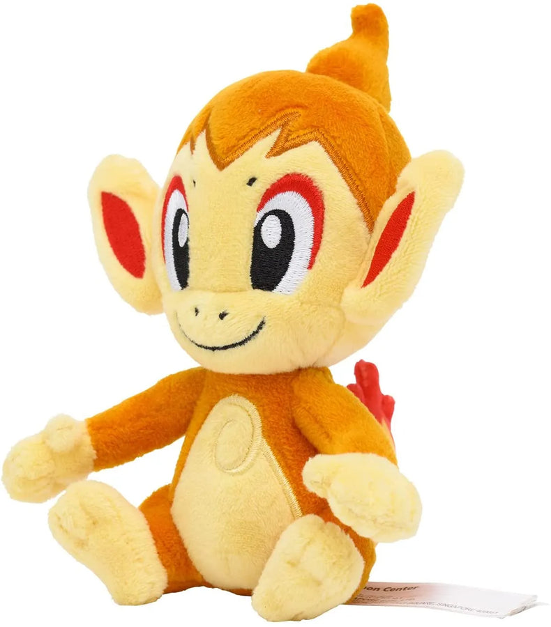 Pokemon - Chimchar - Pokemon Fit Plushei (Pokemon Center)ㅤ – Pokémon Center – ActionFigureBrasil