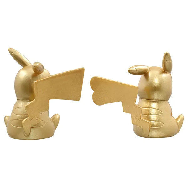 Pokemon MonColle 25th Anniversary Sparkling Gold Pikachu Setㅤ – Takara Tomy – ActionFigureBrasil