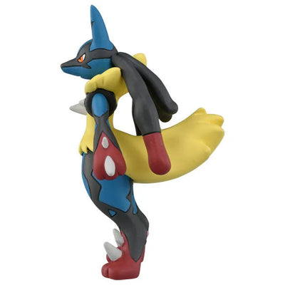 Pokemon MonColle MS-52 Mega Lucarioㅤ – Takara Tomy – ActionFigureBrasil — ângulo diferente