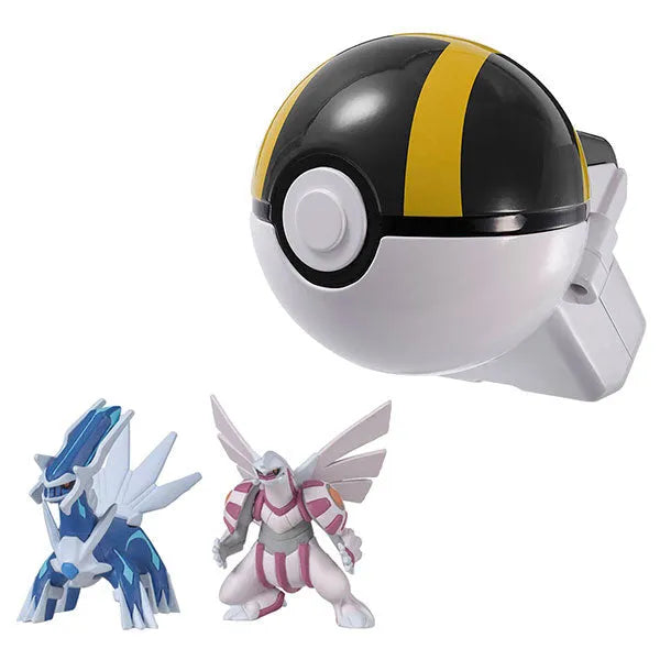 Pokemon MonColle Poketoruze Dialga and Palkia Set (Ultra Ball)ㅤ – Takara Tomy – ActionFigureBrasil