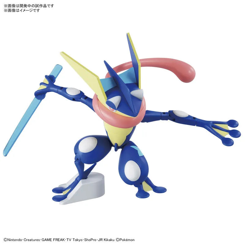Pokemon Plamo Collection 47 Select Series Greninja Plastic Modelㅤ – Bandai Spirits – ActionFigureBrasil