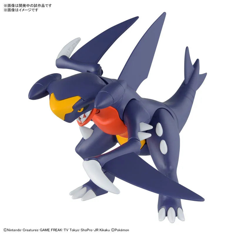 Pokemon Plamo Collection 48 Select Series Garchomp Plastic Modelㅤ – Bandai Spirits – ActionFigureBrasil