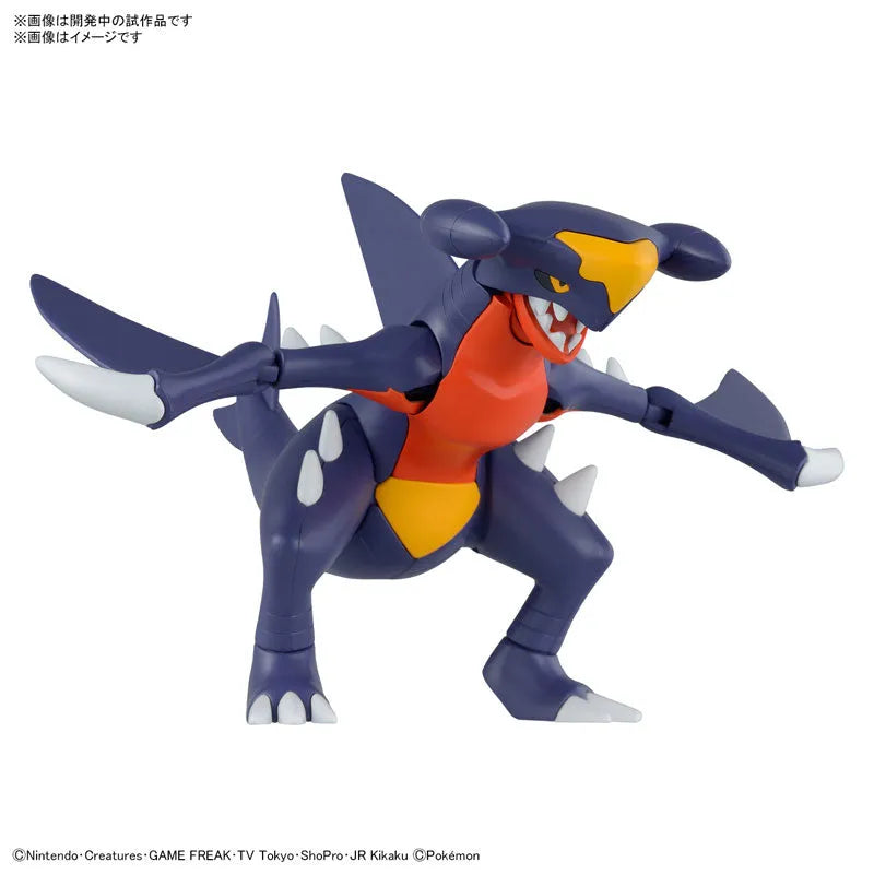Pokemon Plamo Collection 48 Select Series Garchomp Plastic Modelㅤ – Bandai Spirits – ActionFigureBrasil