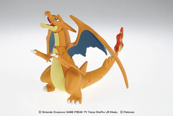 Pokemon Plamo Collection No.38 Select Series Mega Charizard Y Plastic Modelㅤ – Bandai Spirits – ActionFigureBrasil