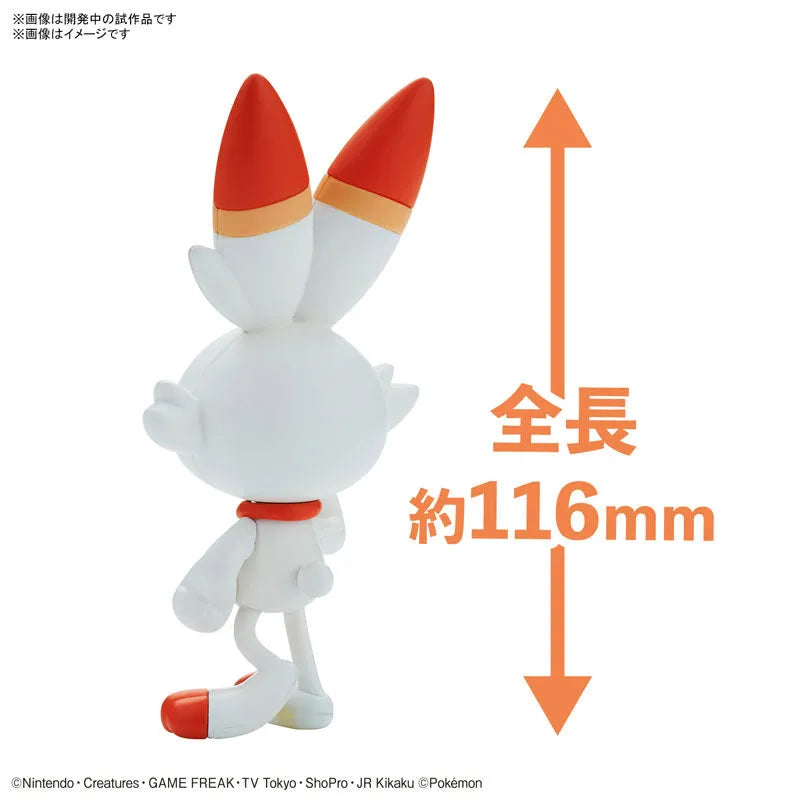 Pokemon Plamo Collection Quick!! 05 Scorbunny Plastic Modelㅤ – Bandai Spirits – ActionFigureBrasil