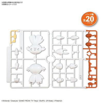 Pokemon Plamo Collection Quick!! 05 Scorbunny Plastic Modelㅤ – Bandai Spirits – ActionFigureBrasil — close