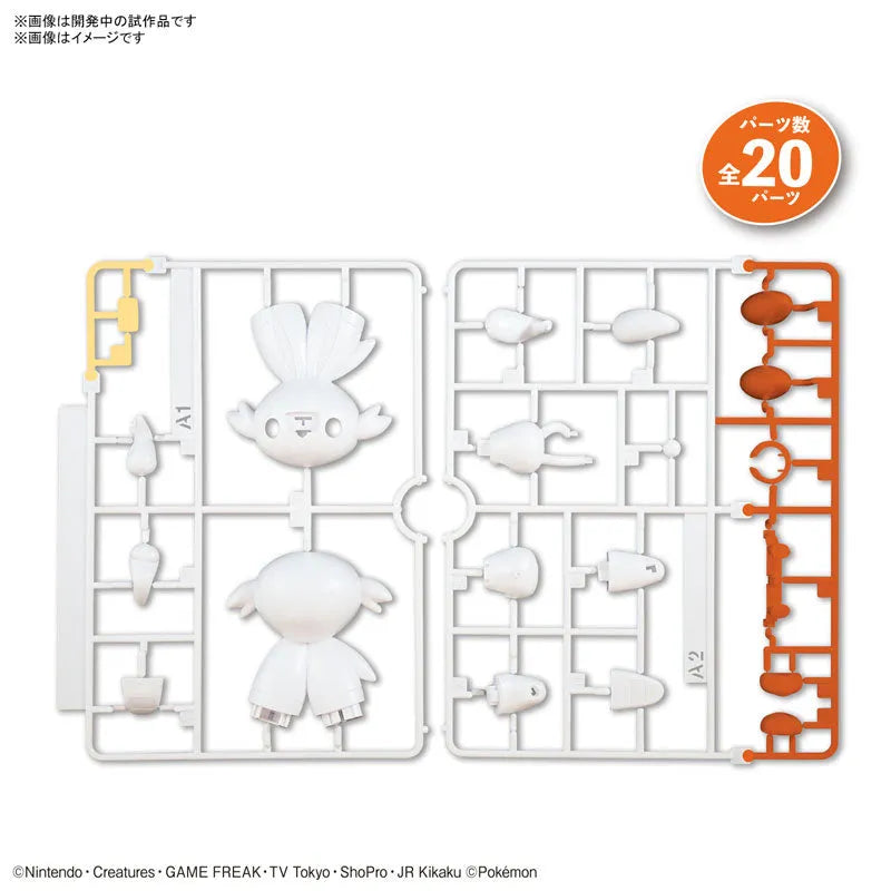 Pokemon Plamo Collection Quick!! 05 Scorbunny Plastic Modelㅤ – Bandai Spirits – ActionFigureBrasil