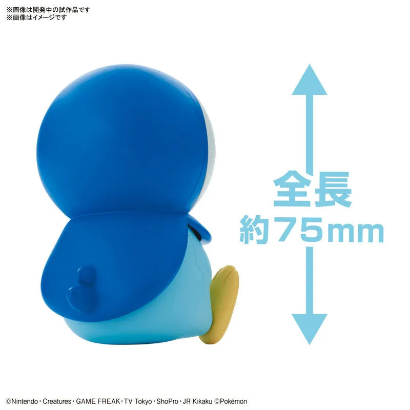 Pokemon Plamo Collection Quick!! 06 Piplup Plastic Modelㅤ – Bandai Spirits – ActionFigureBrasil