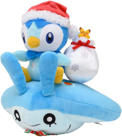 Pokémon - Pochama - Tamanta - Pokémon Christmas in the Sea (Pokémon Center)ㅤ – Pokémon Center – ActionFigureBrasil