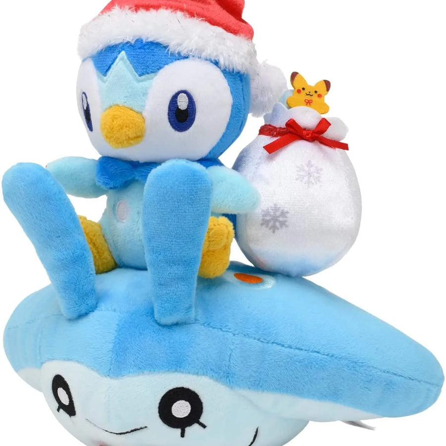 Pokémon - Pochama - Tamanta - Pokémon Christmas in the Sea (Pokémon Center)ㅤ – Pokémon Center – ActionFigureBrasil
