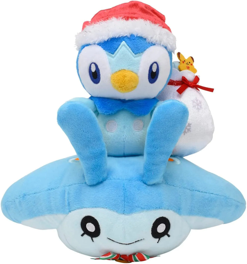 Pokémon - Pochama - Tamanta - Pokémon Christmas in the Sea (Pokémon Center)ㅤ – Pokémon Center – ActionFigureBrasil